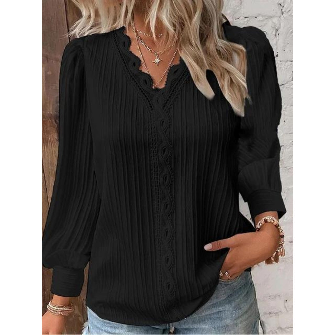 Camillia™ - Elegant Pintuck Blouse