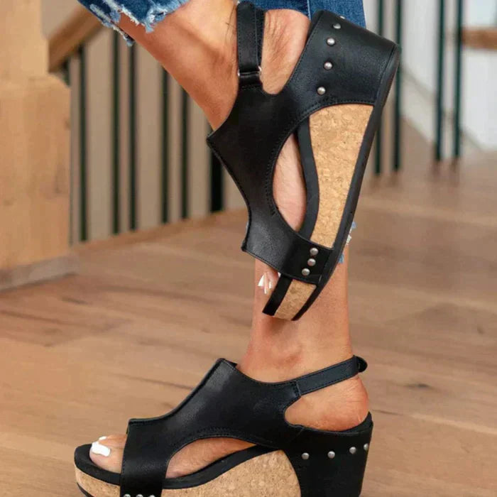 Madeline - Stylish Wedge Sandals