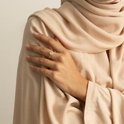 خاتم لي جين من الذهب